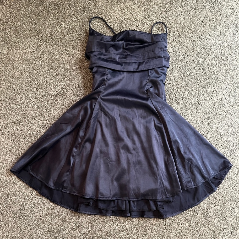Lucy in the Sky navy mini dress